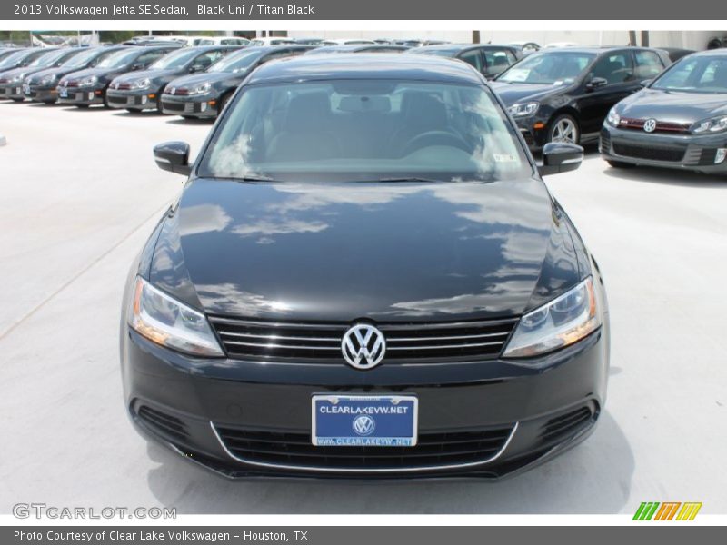Black Uni / Titan Black 2013 Volkswagen Jetta SE Sedan