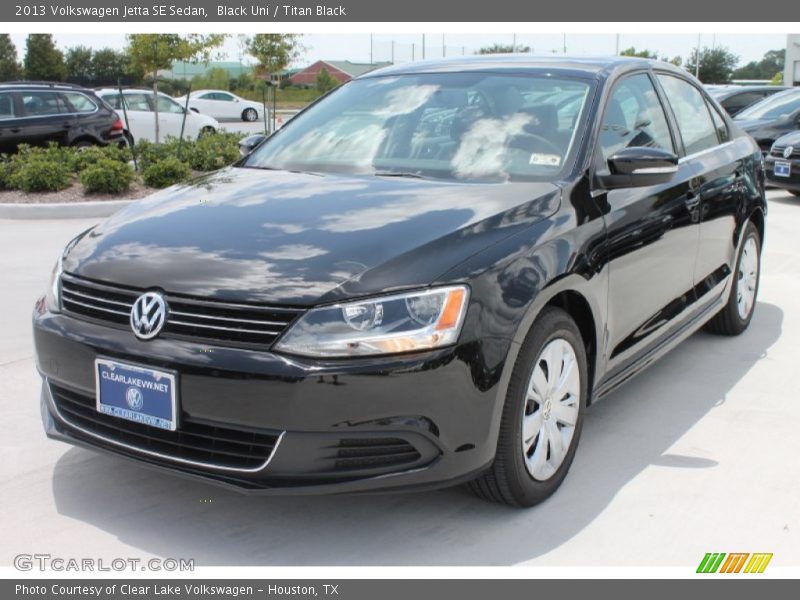 Black Uni / Titan Black 2013 Volkswagen Jetta SE Sedan