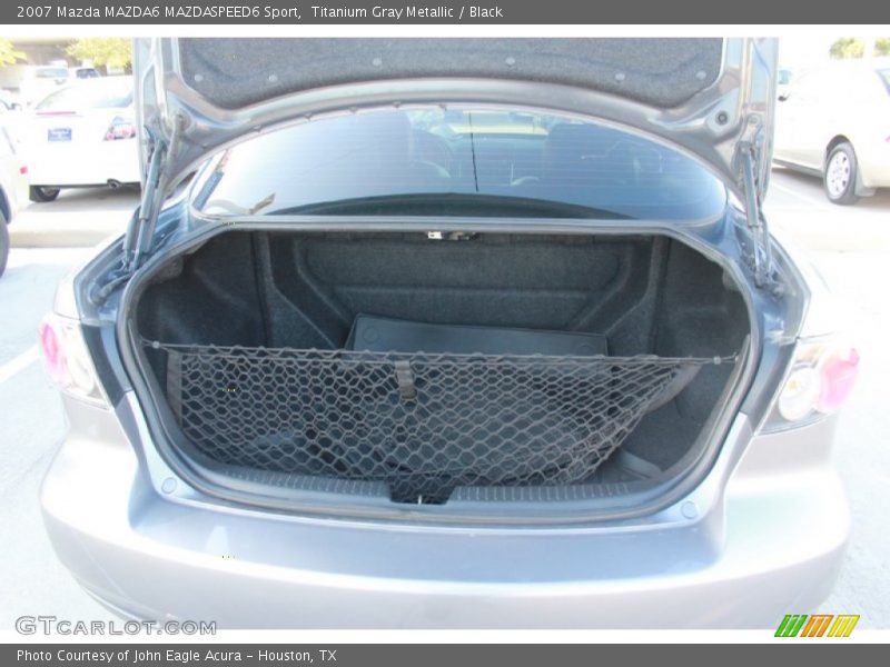 Titanium Gray Metallic / Black 2007 Mazda MAZDA6 MAZDASPEED6 Sport