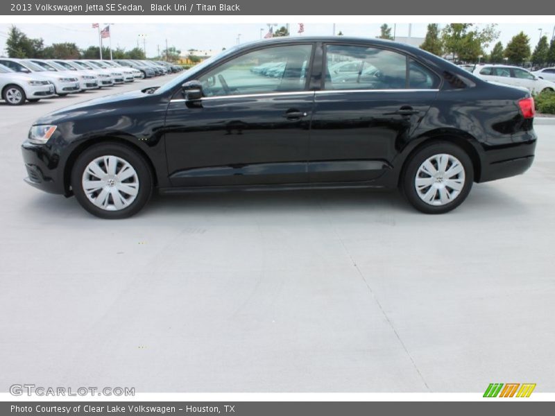 Black Uni / Titan Black 2013 Volkswagen Jetta SE Sedan
