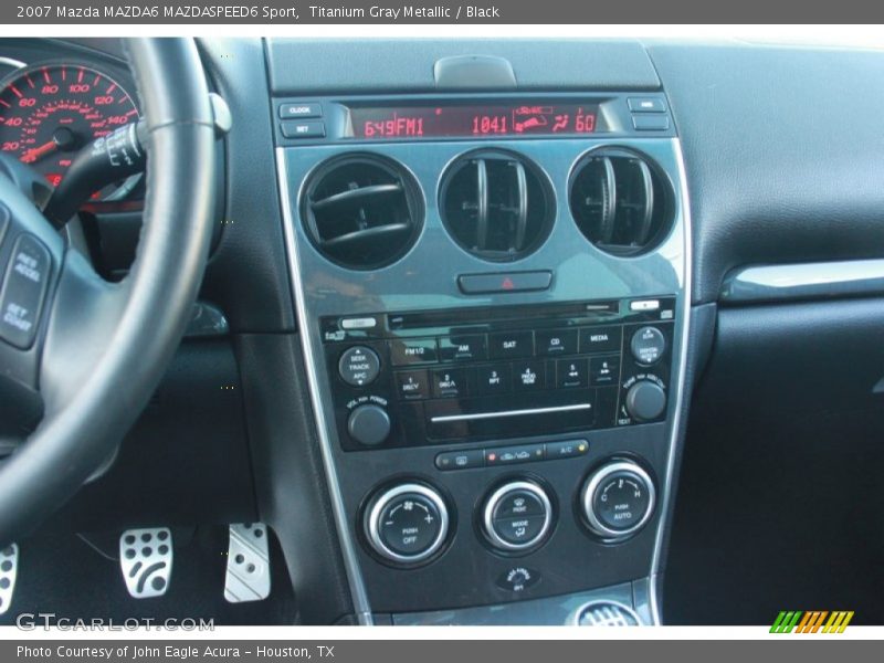 Titanium Gray Metallic / Black 2007 Mazda MAZDA6 MAZDASPEED6 Sport
