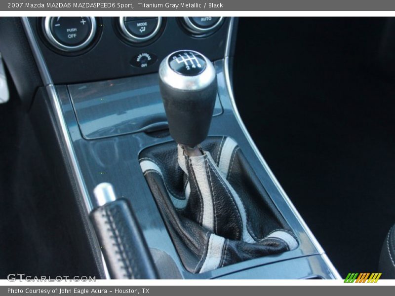 Titanium Gray Metallic / Black 2007 Mazda MAZDA6 MAZDASPEED6 Sport