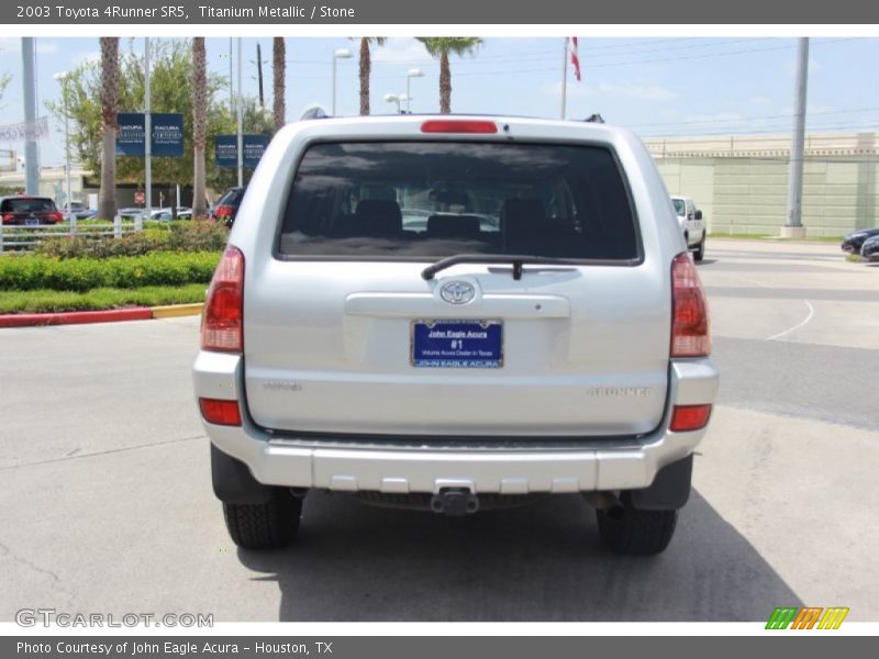 Titanium Metallic / Stone 2003 Toyota 4Runner SR5