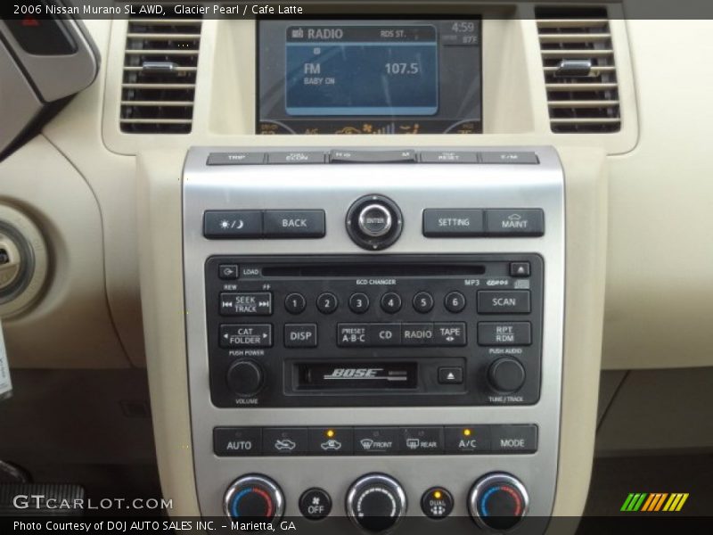 Glacier Pearl / Cafe Latte 2006 Nissan Murano SL AWD