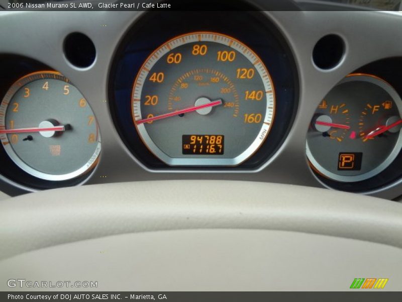 Glacier Pearl / Cafe Latte 2006 Nissan Murano SL AWD