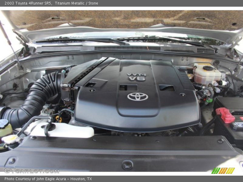 Titanium Metallic / Stone 2003 Toyota 4Runner SR5
