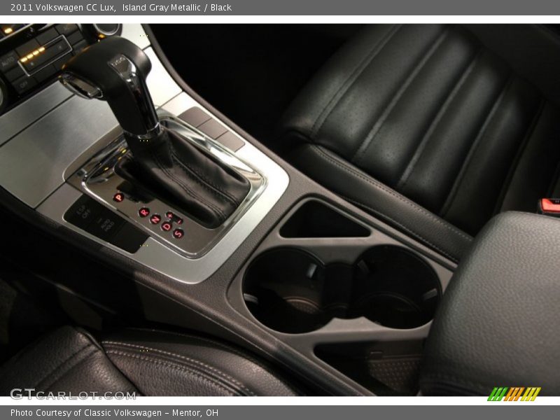 Island Gray Metallic / Black 2011 Volkswagen CC Lux