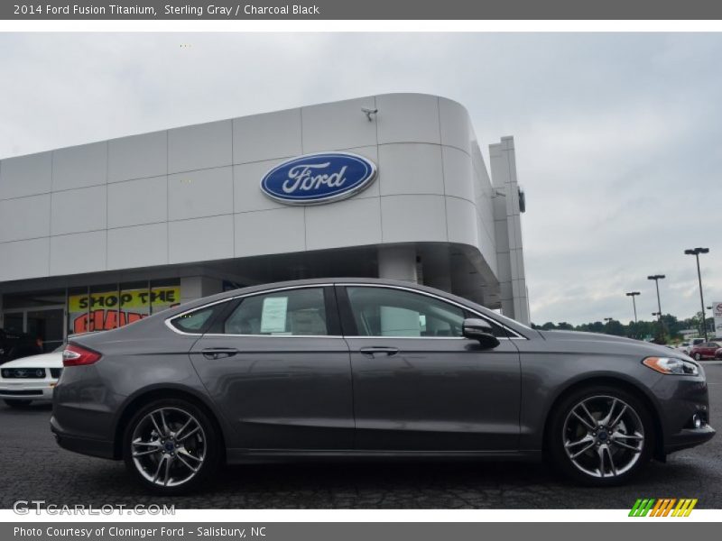  2014 Fusion Titanium Sterling Gray
