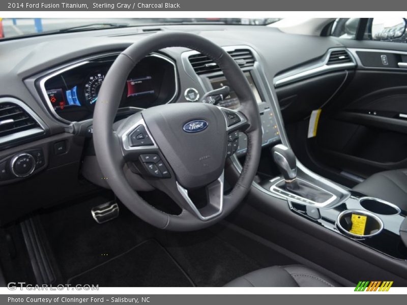  2014 Fusion Titanium Steering Wheel