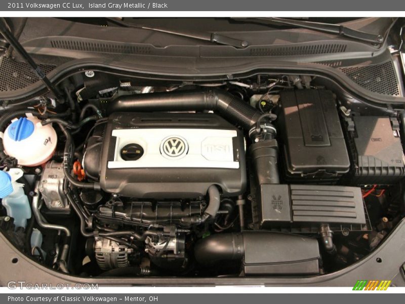  2011 CC Lux Engine - 2.0 Liter FSI Turbocharged DOHC 16-Valve VVT 4 Cylinder