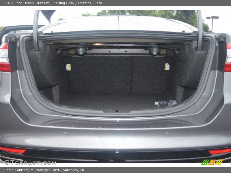  2014 Fusion Titanium Trunk