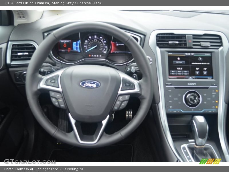 Dashboard of 2014 Fusion Titanium