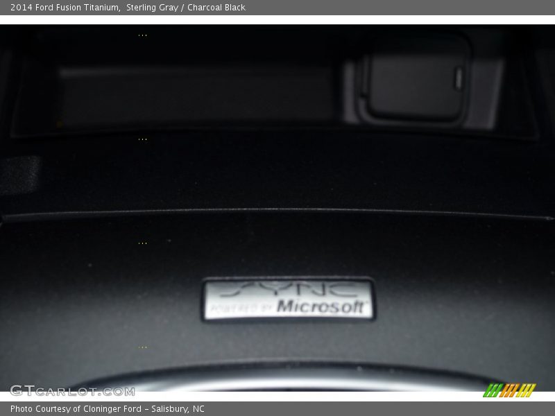 Sterling Gray / Charcoal Black 2014 Ford Fusion Titanium