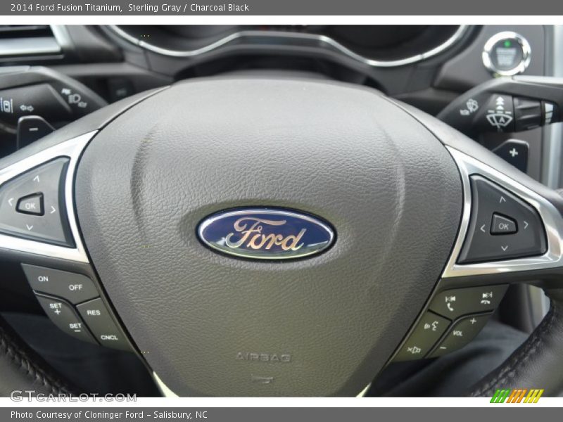 Controls of 2014 Fusion Titanium