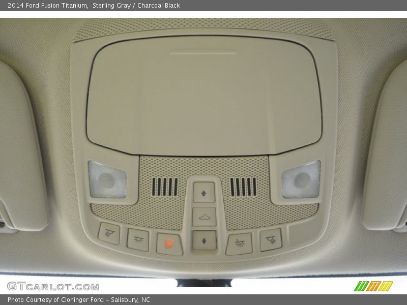 Controls of 2014 Fusion Titanium