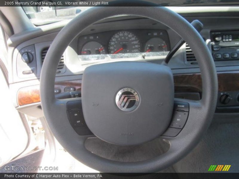 Vibrant White / Light Flint 2005 Mercury Grand Marquis GS