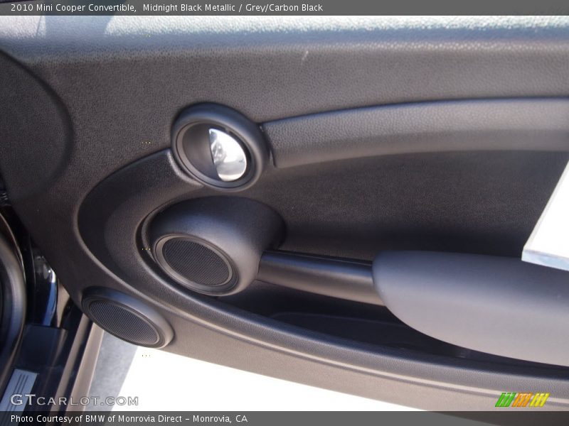 Midnight Black Metallic / Grey/Carbon Black 2010 Mini Cooper Convertible