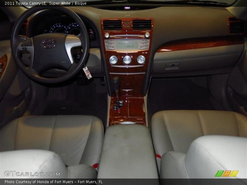 Super White / Bisque 2011 Toyota Camry LE