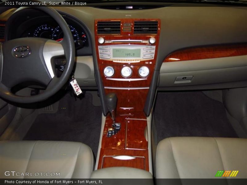Super White / Bisque 2011 Toyota Camry LE
