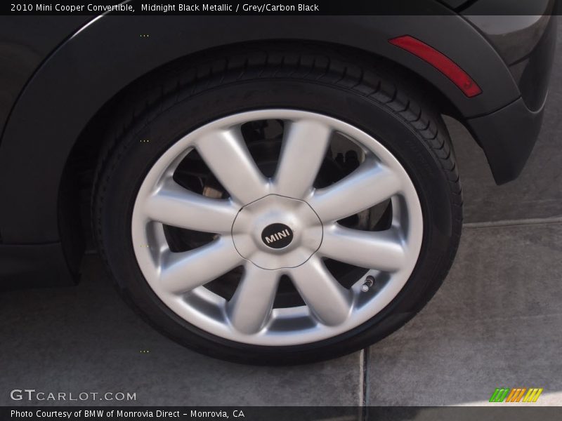 Midnight Black Metallic / Grey/Carbon Black 2010 Mini Cooper Convertible