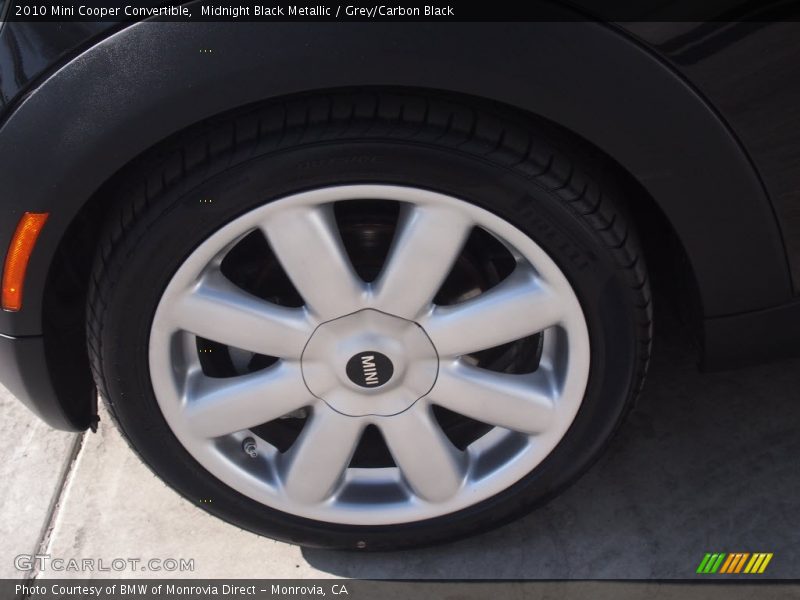 Midnight Black Metallic / Grey/Carbon Black 2010 Mini Cooper Convertible