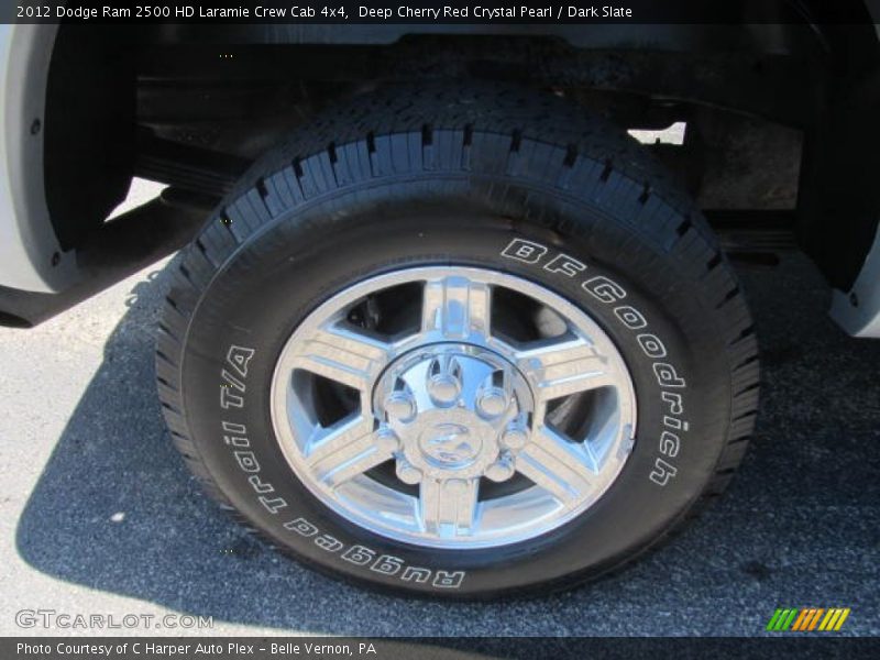 Deep Cherry Red Crystal Pearl / Dark Slate 2012 Dodge Ram 2500 HD Laramie Crew Cab 4x4