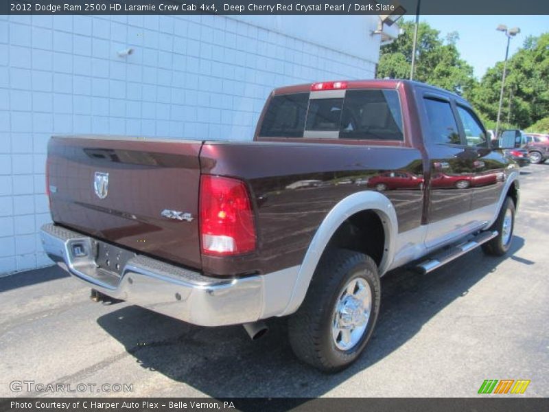 Deep Cherry Red Crystal Pearl / Dark Slate 2012 Dodge Ram 2500 HD Laramie Crew Cab 4x4
