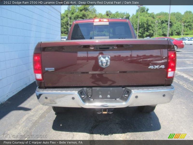 Deep Cherry Red Crystal Pearl / Dark Slate 2012 Dodge Ram 2500 HD Laramie Crew Cab 4x4