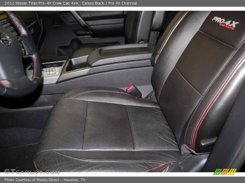 Galaxy Black / Pro 4X Charcoal 2011 Nissan Titan Pro-4X Crew Cab 4x4