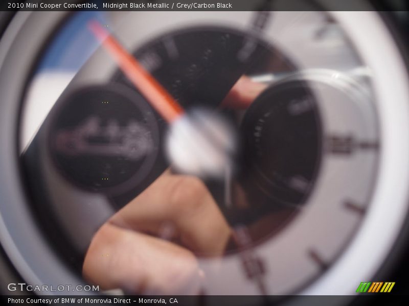 Midnight Black Metallic / Grey/Carbon Black 2010 Mini Cooper Convertible