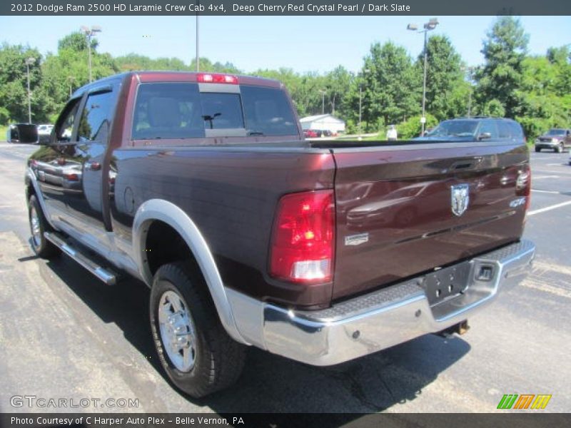 Deep Cherry Red Crystal Pearl / Dark Slate 2012 Dodge Ram 2500 HD Laramie Crew Cab 4x4