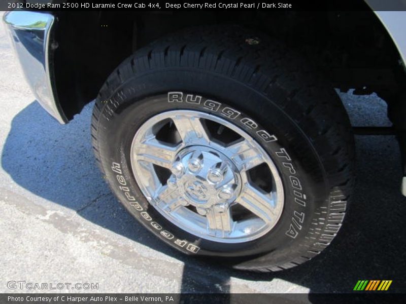 Deep Cherry Red Crystal Pearl / Dark Slate 2012 Dodge Ram 2500 HD Laramie Crew Cab 4x4