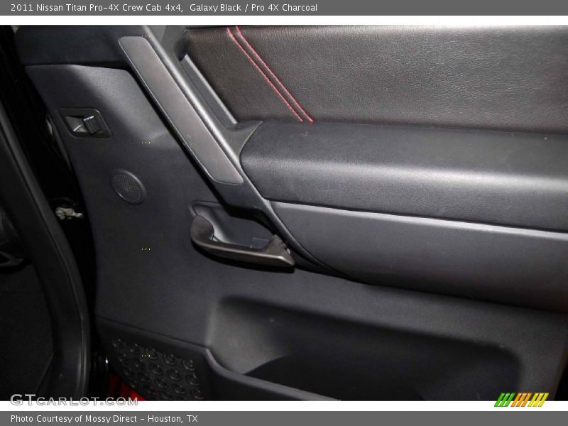 Galaxy Black / Pro 4X Charcoal 2011 Nissan Titan Pro-4X Crew Cab 4x4