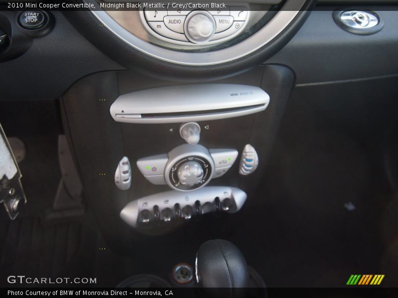 Midnight Black Metallic / Grey/Carbon Black 2010 Mini Cooper Convertible