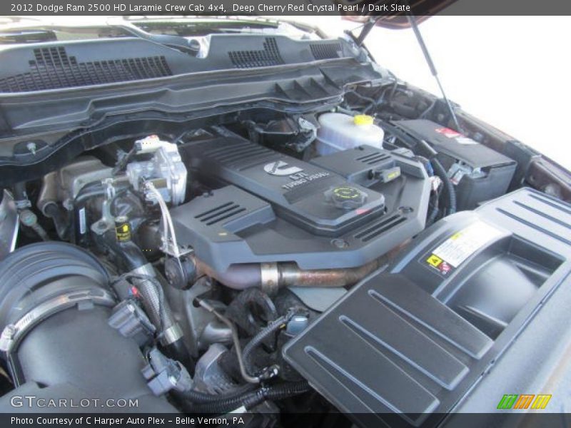 Deep Cherry Red Crystal Pearl / Dark Slate 2012 Dodge Ram 2500 HD Laramie Crew Cab 4x4
