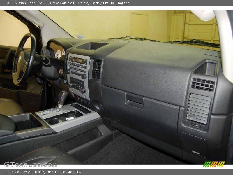 Galaxy Black / Pro 4X Charcoal 2011 Nissan Titan Pro-4X Crew Cab 4x4