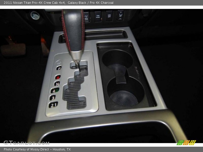 Galaxy Black / Pro 4X Charcoal 2011 Nissan Titan Pro-4X Crew Cab 4x4