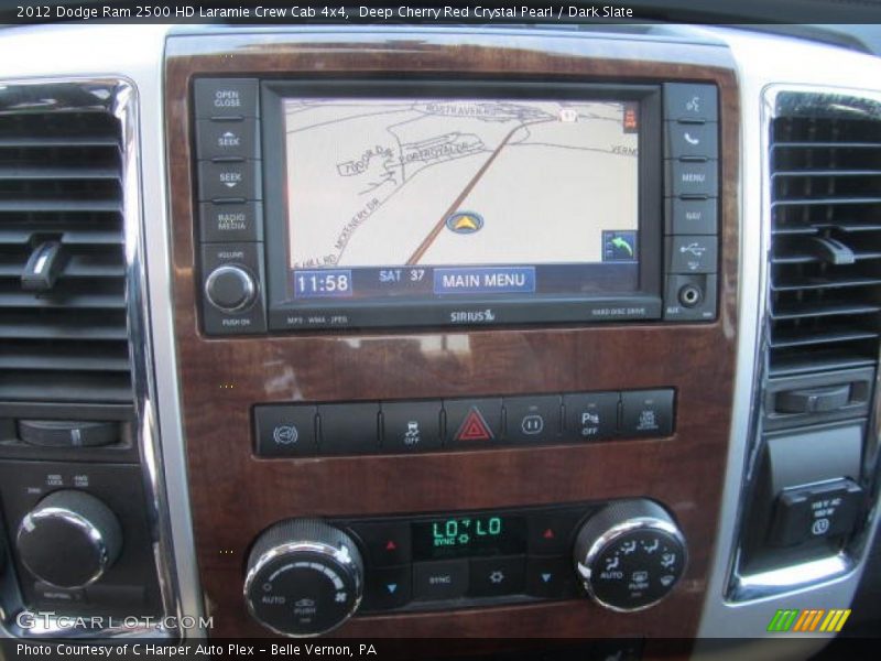 Deep Cherry Red Crystal Pearl / Dark Slate 2012 Dodge Ram 2500 HD Laramie Crew Cab 4x4