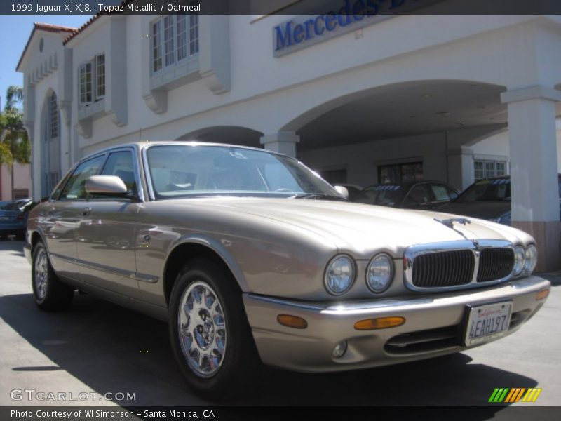 Topaz Metallic / Oatmeal 1999 Jaguar XJ XJ8