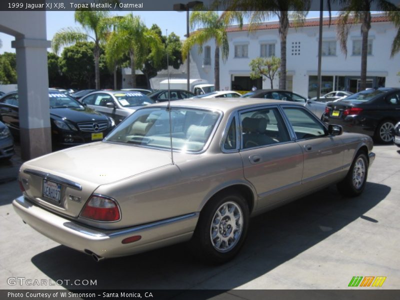 Topaz Metallic / Oatmeal 1999 Jaguar XJ XJ8