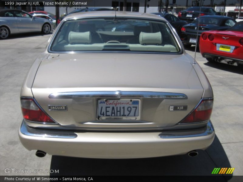 Topaz Metallic / Oatmeal 1999 Jaguar XJ XJ8