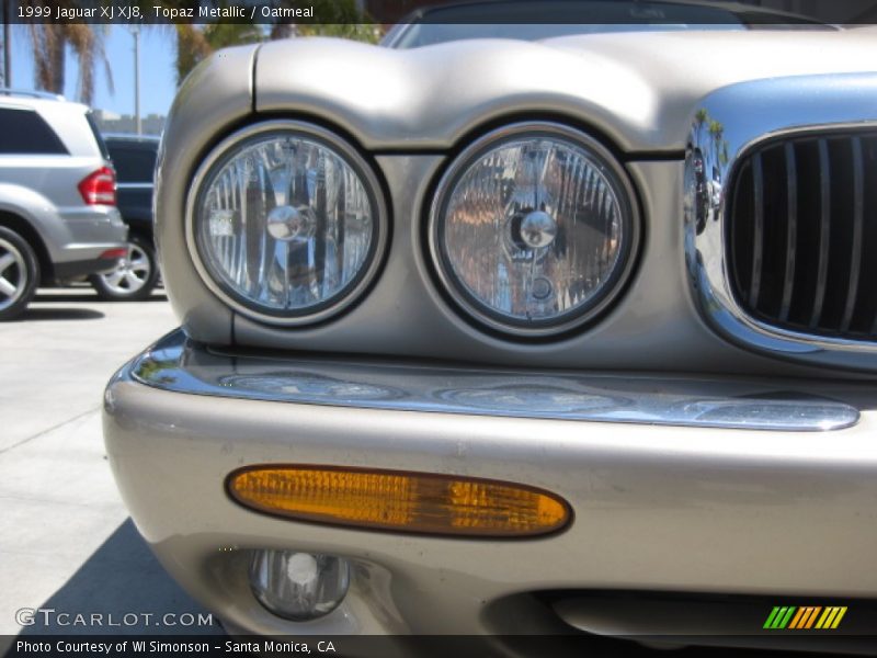Topaz Metallic / Oatmeal 1999 Jaguar XJ XJ8