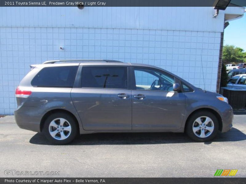 Predawn Gray Mica / Light Gray 2011 Toyota Sienna LE