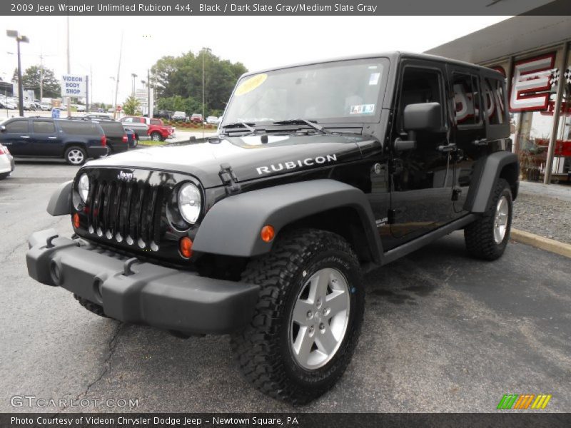 Front 3/4 View of 2009 Wrangler Unlimited Rubicon 4x4