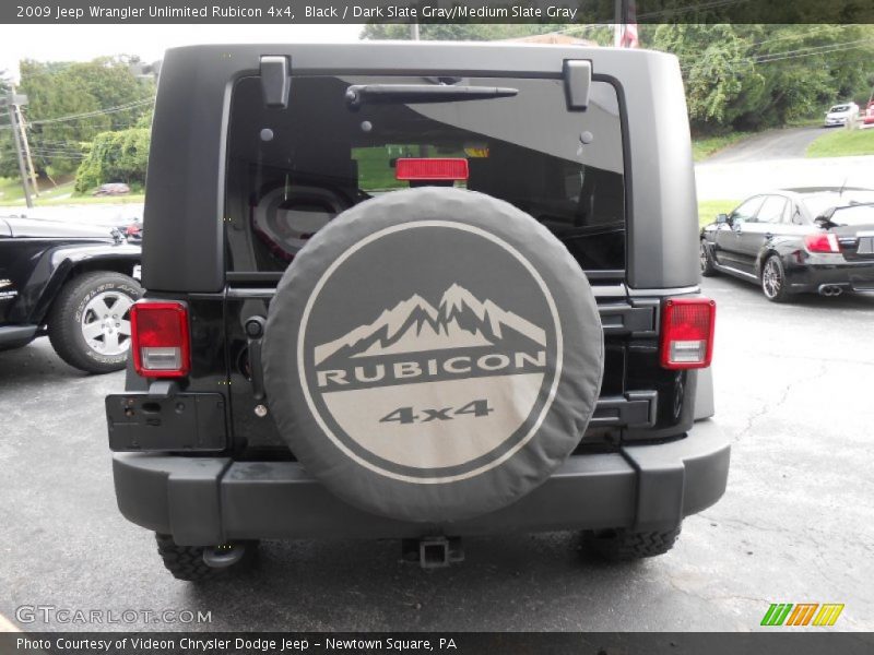 Black / Dark Slate Gray/Medium Slate Gray 2009 Jeep Wrangler Unlimited Rubicon 4x4