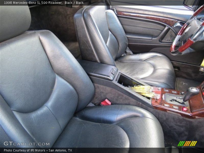 Black / Black 1998 Mercedes-Benz SL 500 Roadster