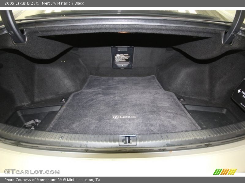 Mercury Metallic / Black 2009 Lexus IS 250