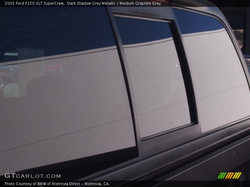 Dark Shadow Grey Metallic / Medium Graphite Grey 2003 Ford F150 XLT SuperCrew