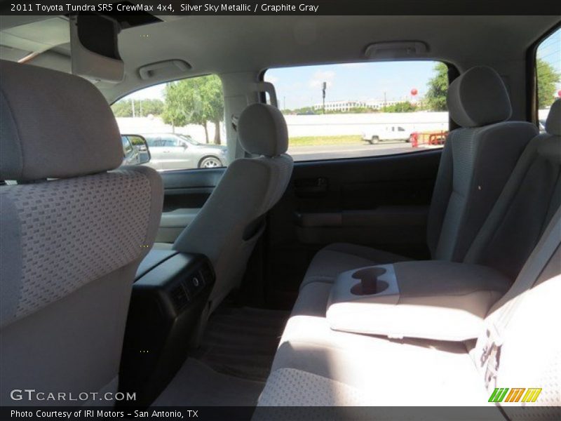 Silver Sky Metallic / Graphite Gray 2011 Toyota Tundra SR5 CrewMax 4x4