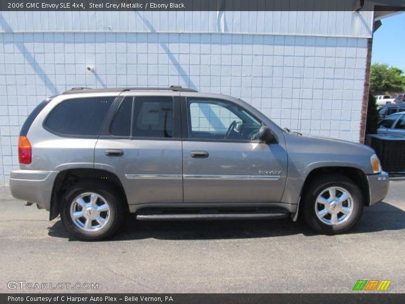 Steel Grey Metallic / Ebony Black 2006 GMC Envoy SLE 4x4